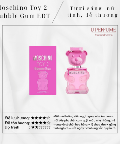 Nước Hoa Nữ Moschino Toy 2 Bubble Gum