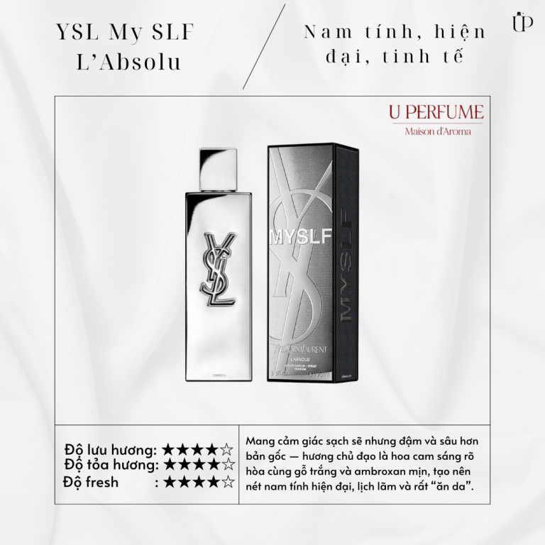 Nước Hoa Nam Yves Saint Laurent YSL MYSLF L'Absolu