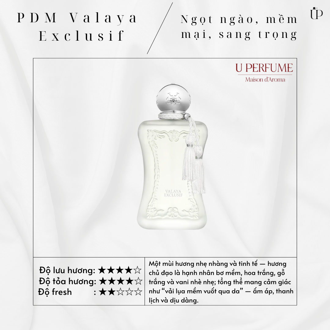 Nước Hoa Nữ Parfums De Marly Paris Valaya Exclusif EDP