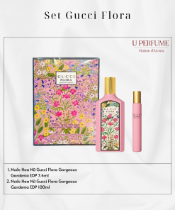 Gift Set Nước Hoa Nữ Gucci Flora Gorgeous Gardenia EDP