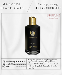 Nước Hoa Nam Mancera Black Gold
