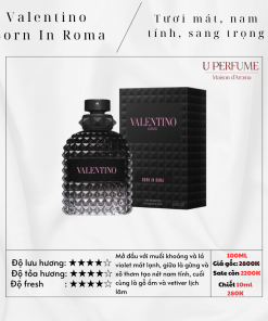 Nước Hoa Nam Valentino Uomo Born In Roma EDT