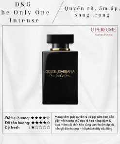 Nước Hoa Nữ Dolce & Gabbana D&G The Only One EDP Intense