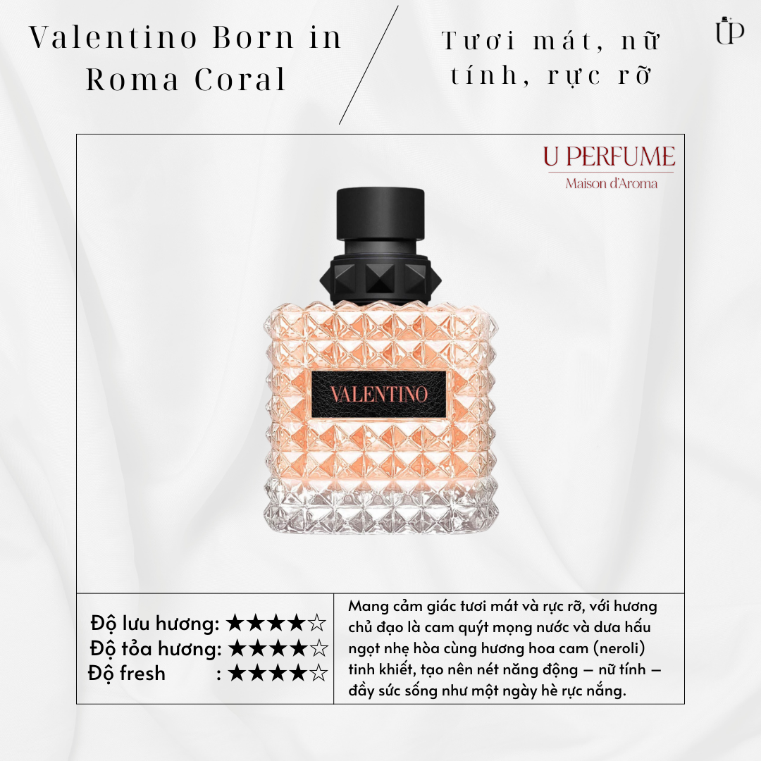 Nước Hoa Nữ Valentino Donna Born In Roma Coral Fantasy EDP