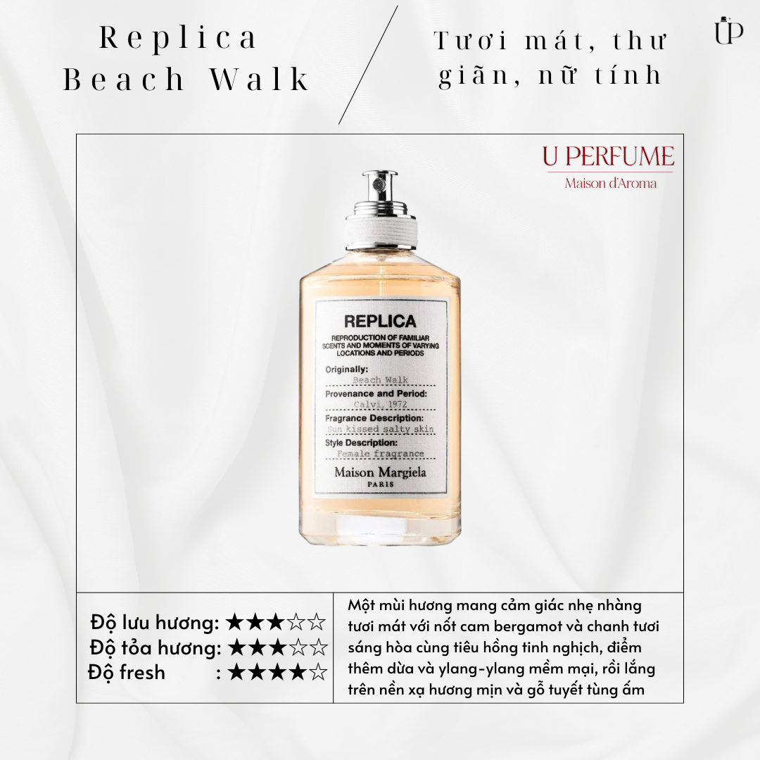 Nước Hoa Unisex Maison Margiela Replica Beach Walk