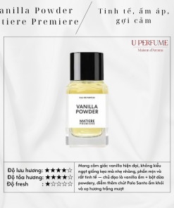 Nước Hoa Unisex Matiere Premiere Vanilla Powder EDP
