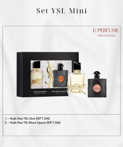 Set Nước Hoa Nữ Yves Saint Laurent YSL Libre + Black Opium EDP 7.5ML