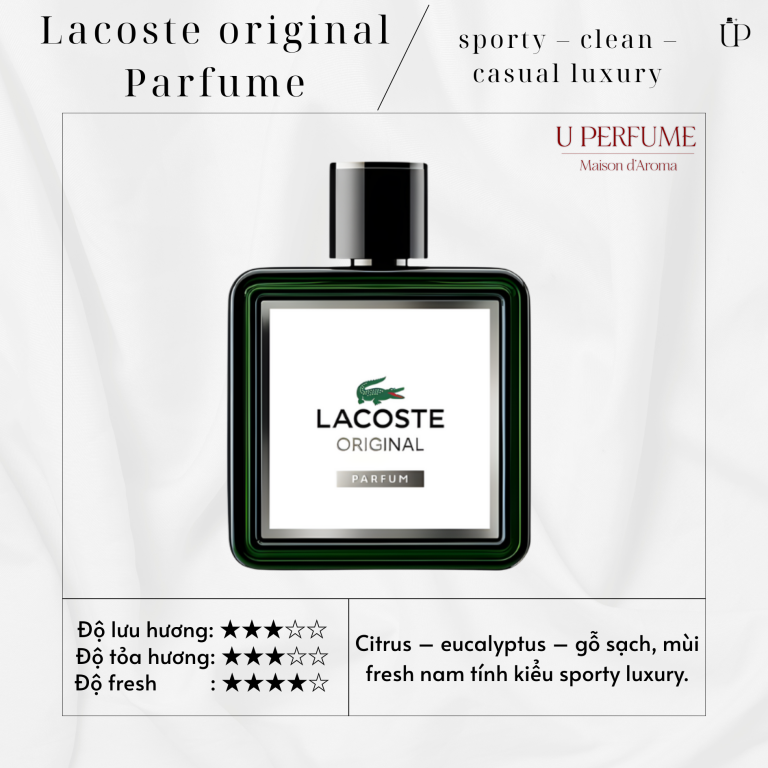 Nước Hoa Nam Lacoste Original Parfume