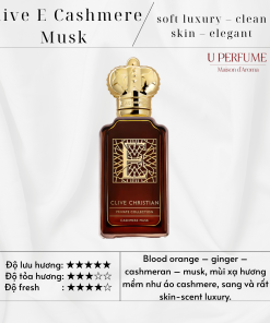 Nước Hoa Unisex Clive Christian E Cashmere Musk