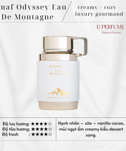 Nước hoa Unisex Armaf Odyssey Eau De Montagne
