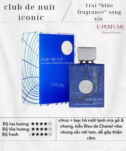 Nước Hoa Nam Afmaf Club De Nuit Iconic