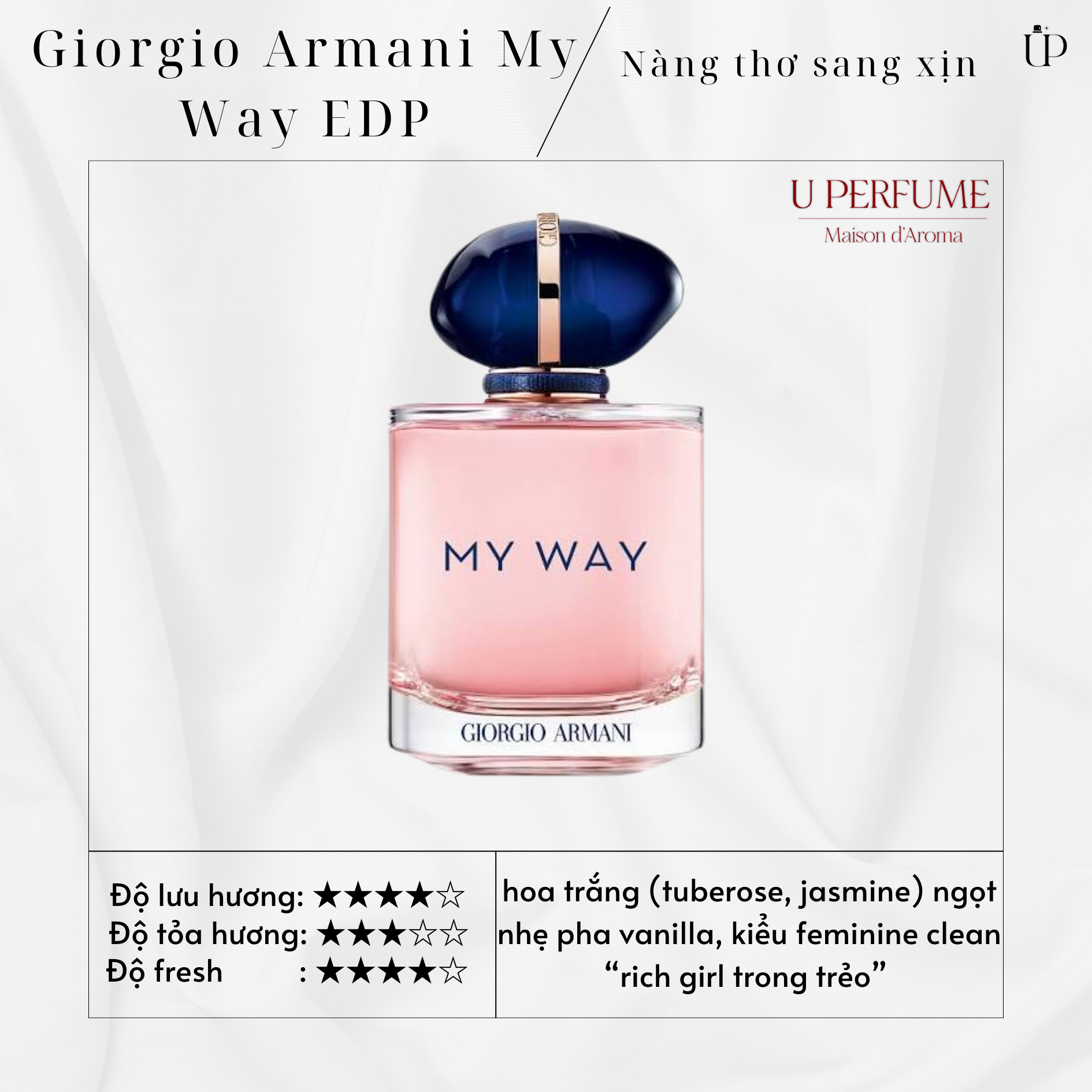 Nước Hoa Nữ Giorgio Armani My Way