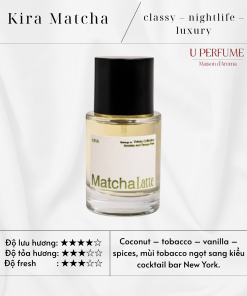 Nước Hoa Unisex Kira Parfum Matcha Latte