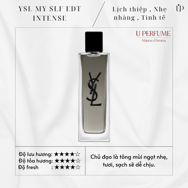 Nước Hoa Nam Yves Saint Laurent YSL MYSLF Intense EDT