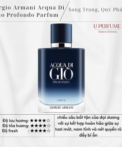 Nước Hoa Nam Giorgio Armani Acqua Di Gio Profondo Parfum