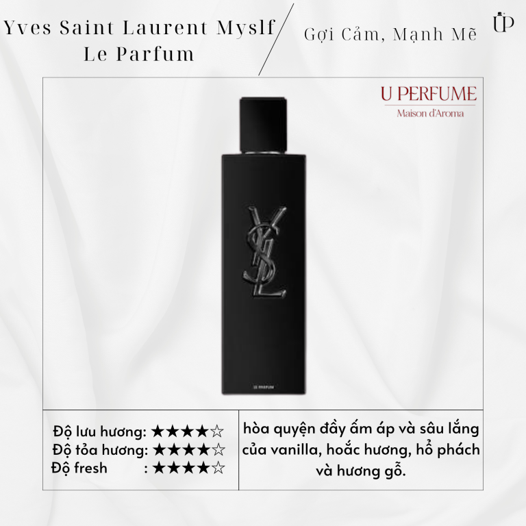 Nước Hoa Nam Yves Saint Laurent YSL MYSLF Le Parfum
