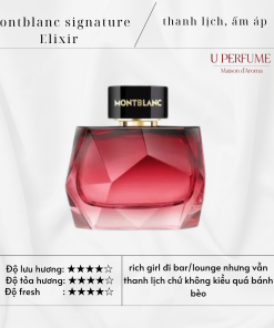 Nước Hoa Nữ Montblanc Signature Elixir