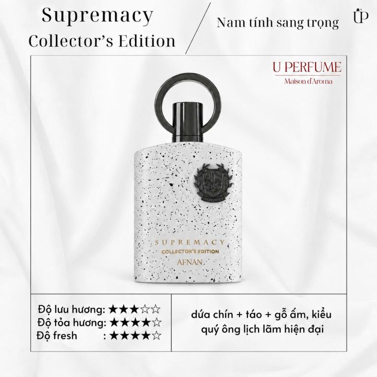 Nước Hoa Nam Afnan Supremacy Collector Edition EDP