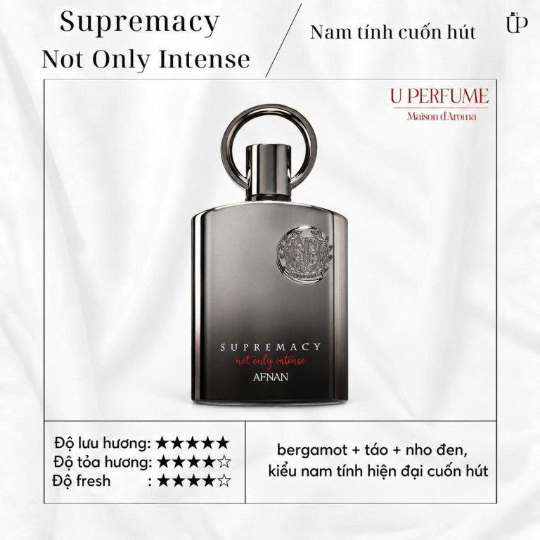 Nước Hoa Nam Afnan Supremacy Not Only Intense