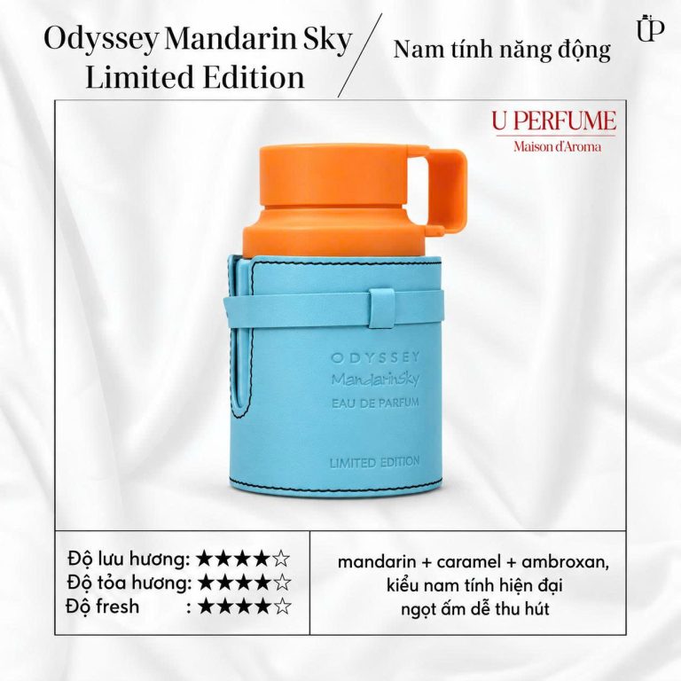 Nước Hoa Nam Armaf Odyssey Mandarin Sky Man EDP