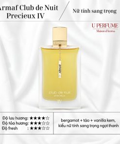 Nước Hoa Nữ Armaf Club De Nuit Precieux IV EDP